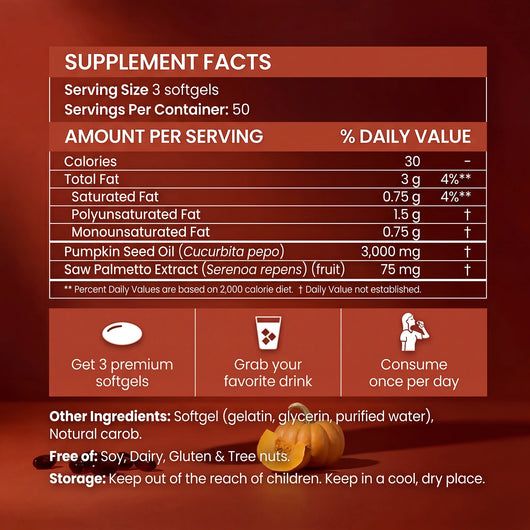 Pumpkin Seed Oil Capsules